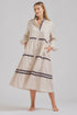 DRESS SANDY - RELAXED TIERED DRESS