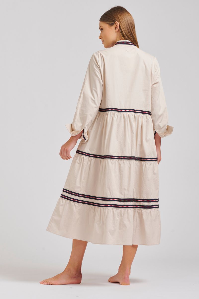 DRESS SANDY - RELAXED TIERED DRESS