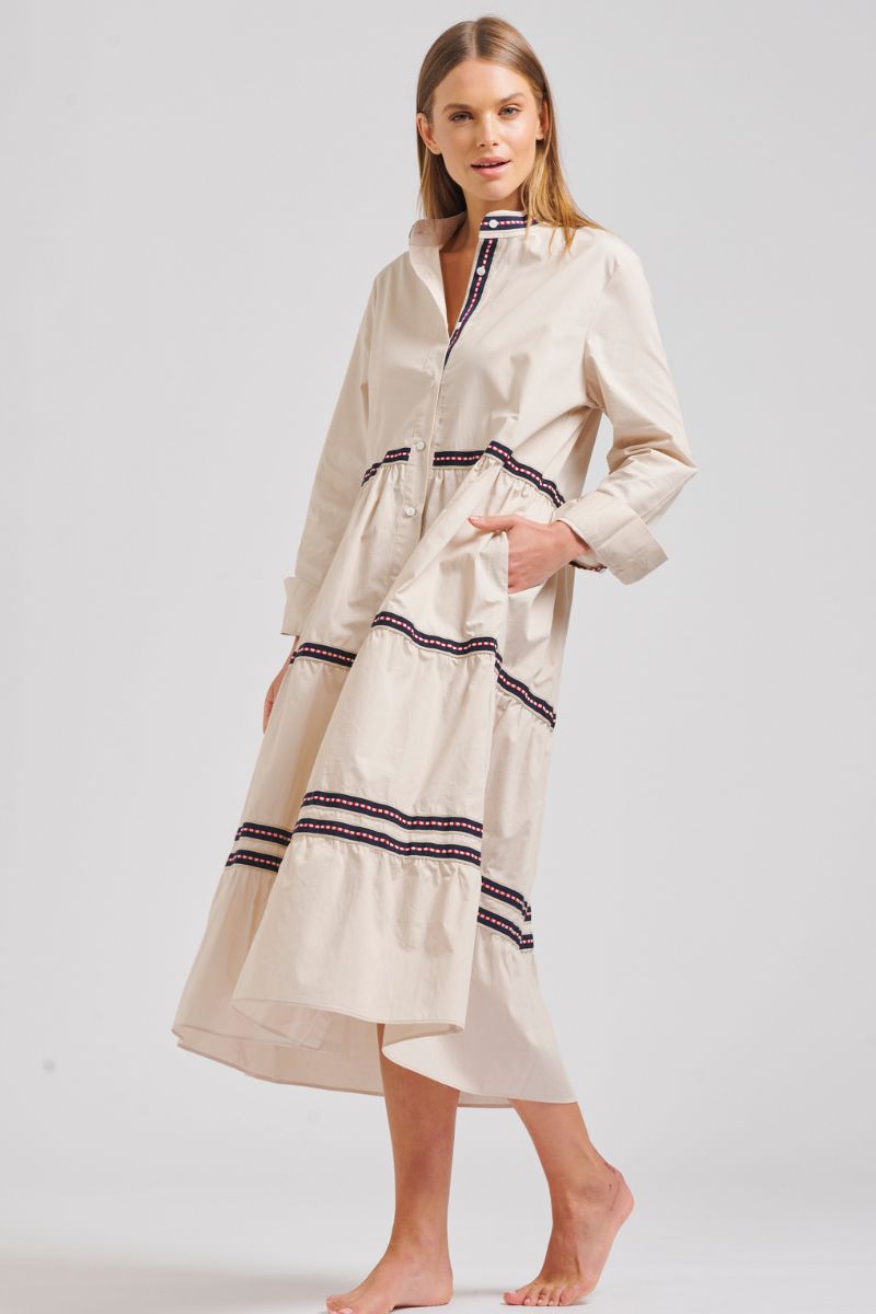 DRESS SANDY - RELAXED TIERED DRESS