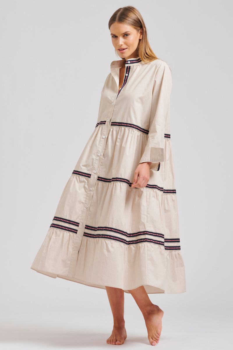 DRESS SANDY - RELAXED TIERED DRESS