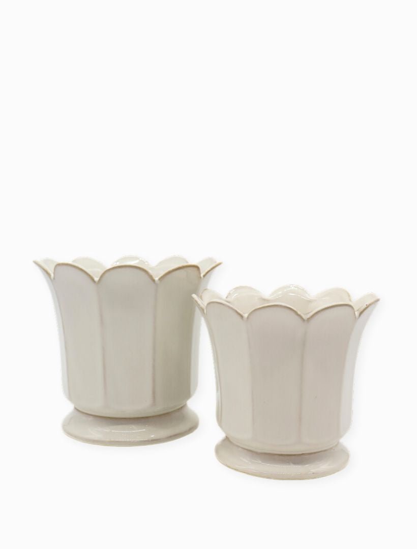 POT SCALLOPED - LARGE