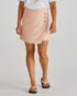 SKIRT COAST MINI WRAP - PEACH