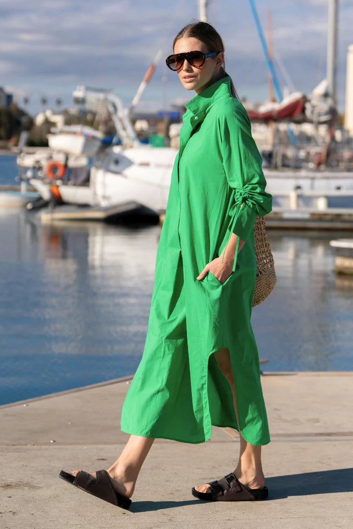 DRESS MILLIE - BRIGHT GREEN