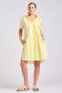 DRESS CATIE - SUNRISE RETRO STRIPE