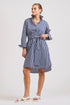 SHIRT DRESS CLASSIC COTTON - FRENCH NAVY STRIPE