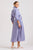 DRESS LUNA OVERSIZED LINEN - CHAMBRAY PINK STRIPE