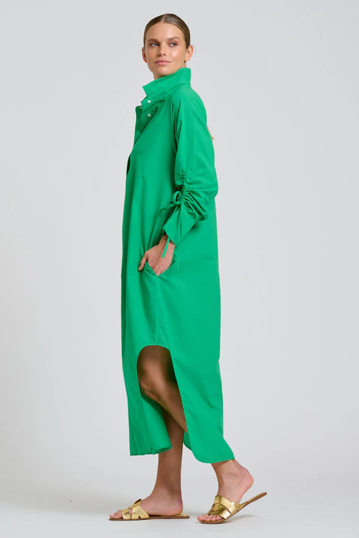 DRESS MILLIE - BRIGHT GREEN