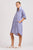 DRESS POPOVER - CHAMBRAY PINK STRIPE