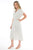 DRESS SHORT SLEEVED BELTED LINEN