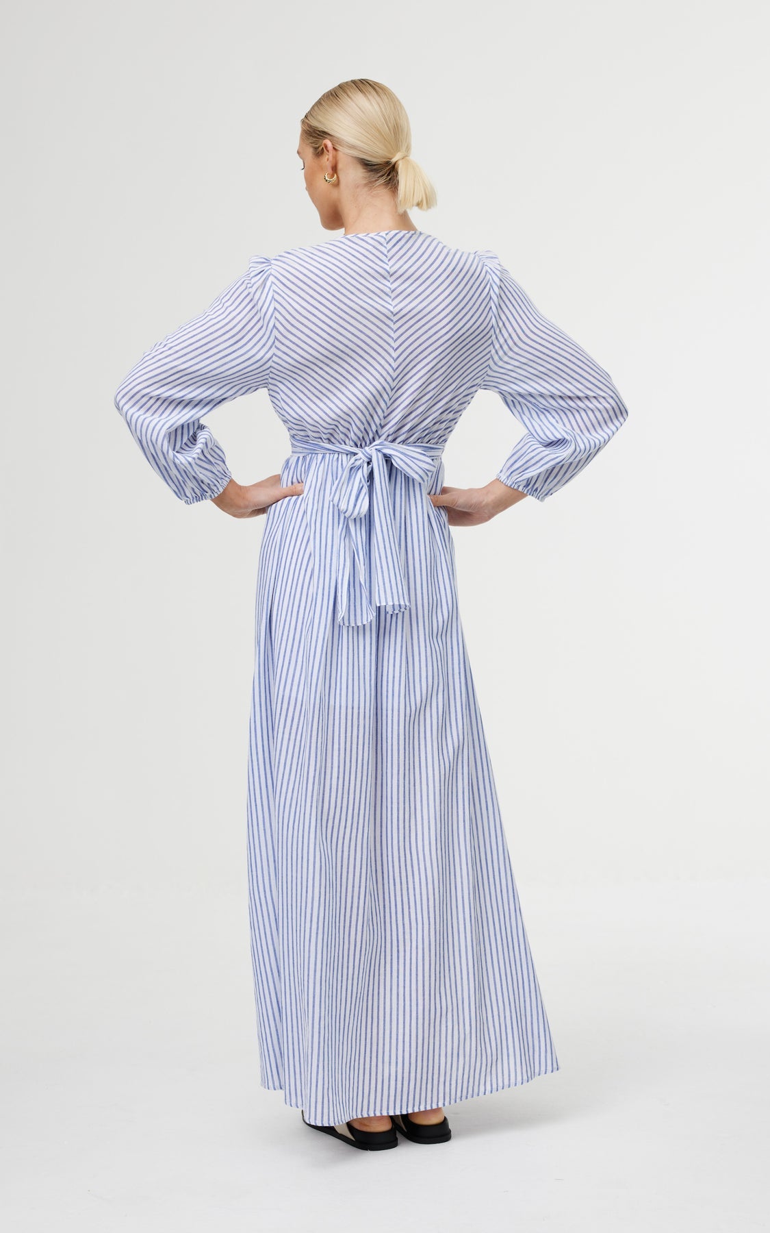 DRESS SIENNA - SEA STRIPE