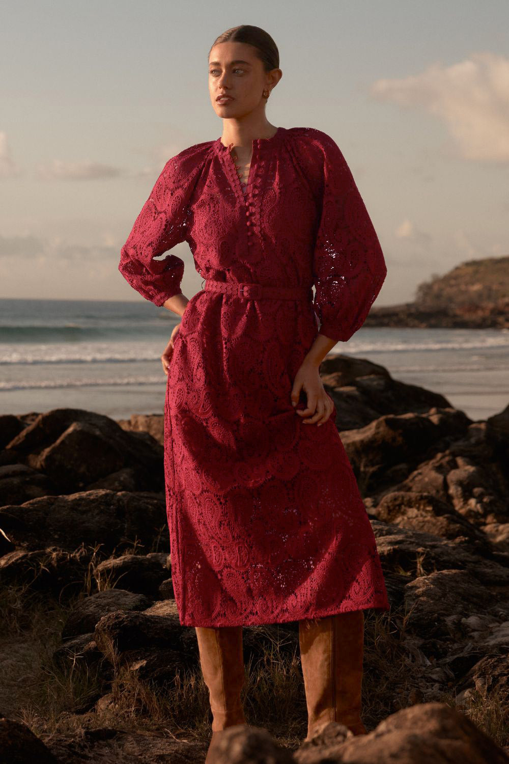 DRESS SONNET - RASPBERRY