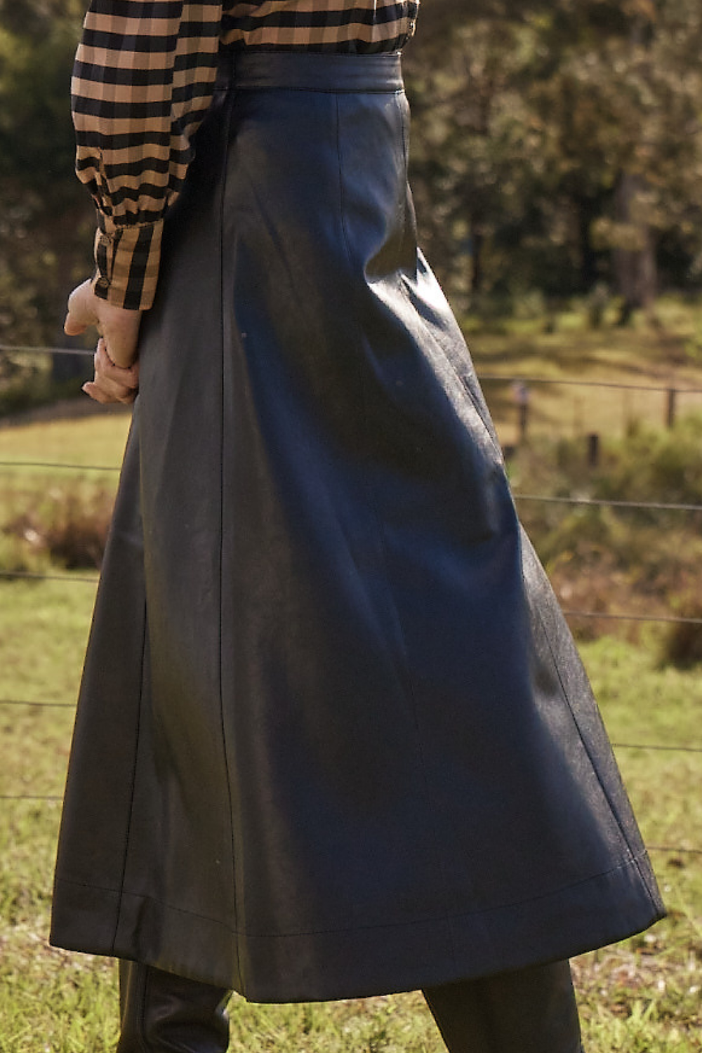 SKIRT STELLAR - BLACK