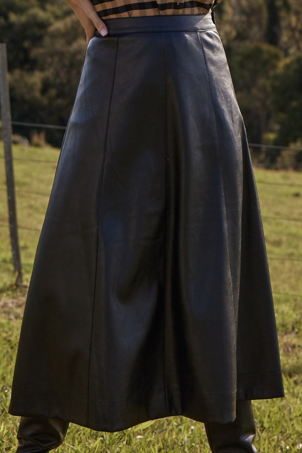 SKIRT STELLAR - BLACK