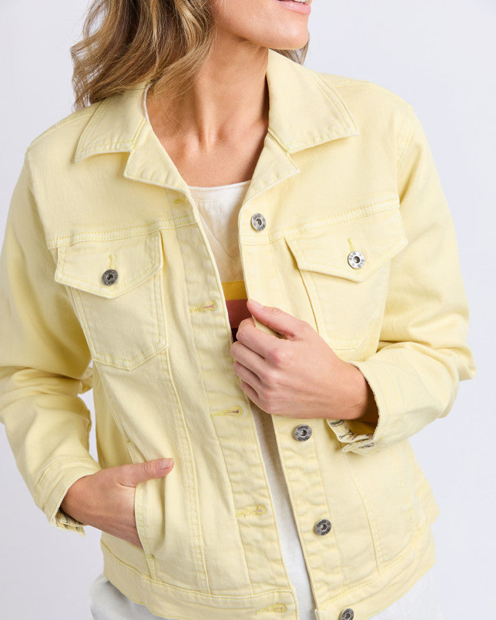 JACKET TILLY - PALE LEMON