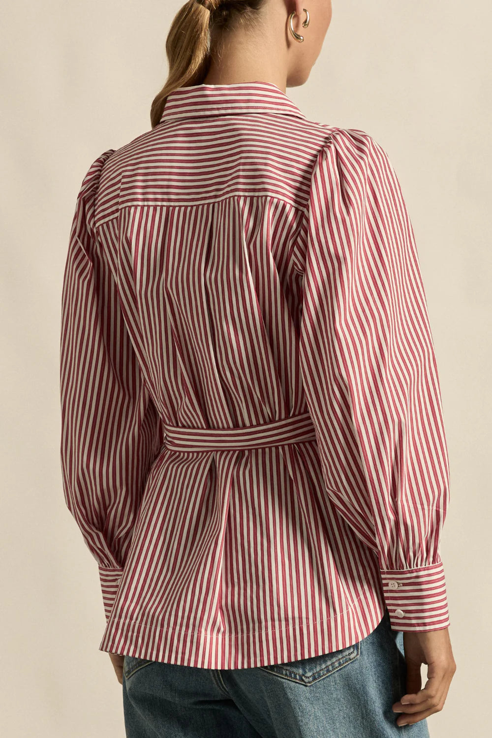 TOP TRILL - CRIMSON STRIPE