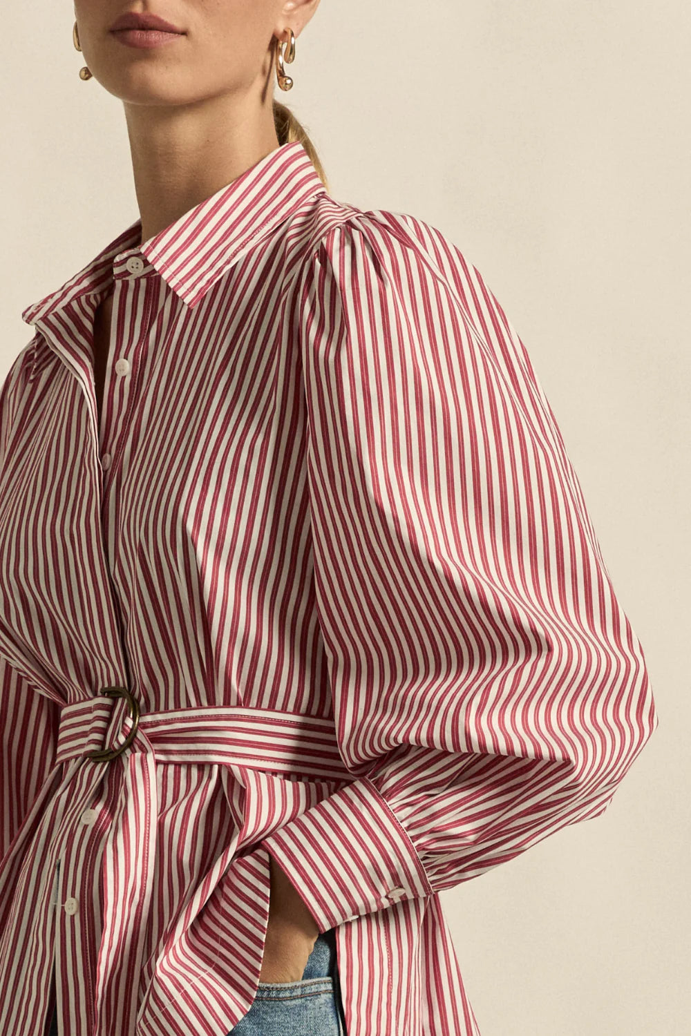 TOP TRILL - CRIMSON STRIPE