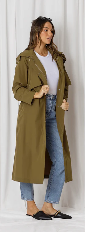 COAT HENDRIX LIGHT WEIGHT TRENCH