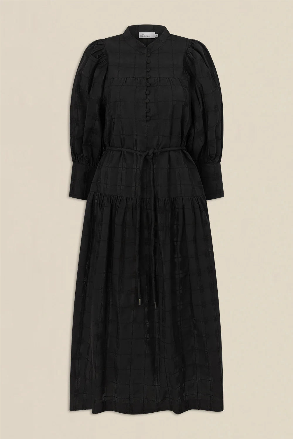 DRESS VESPER - BLACK CHECK