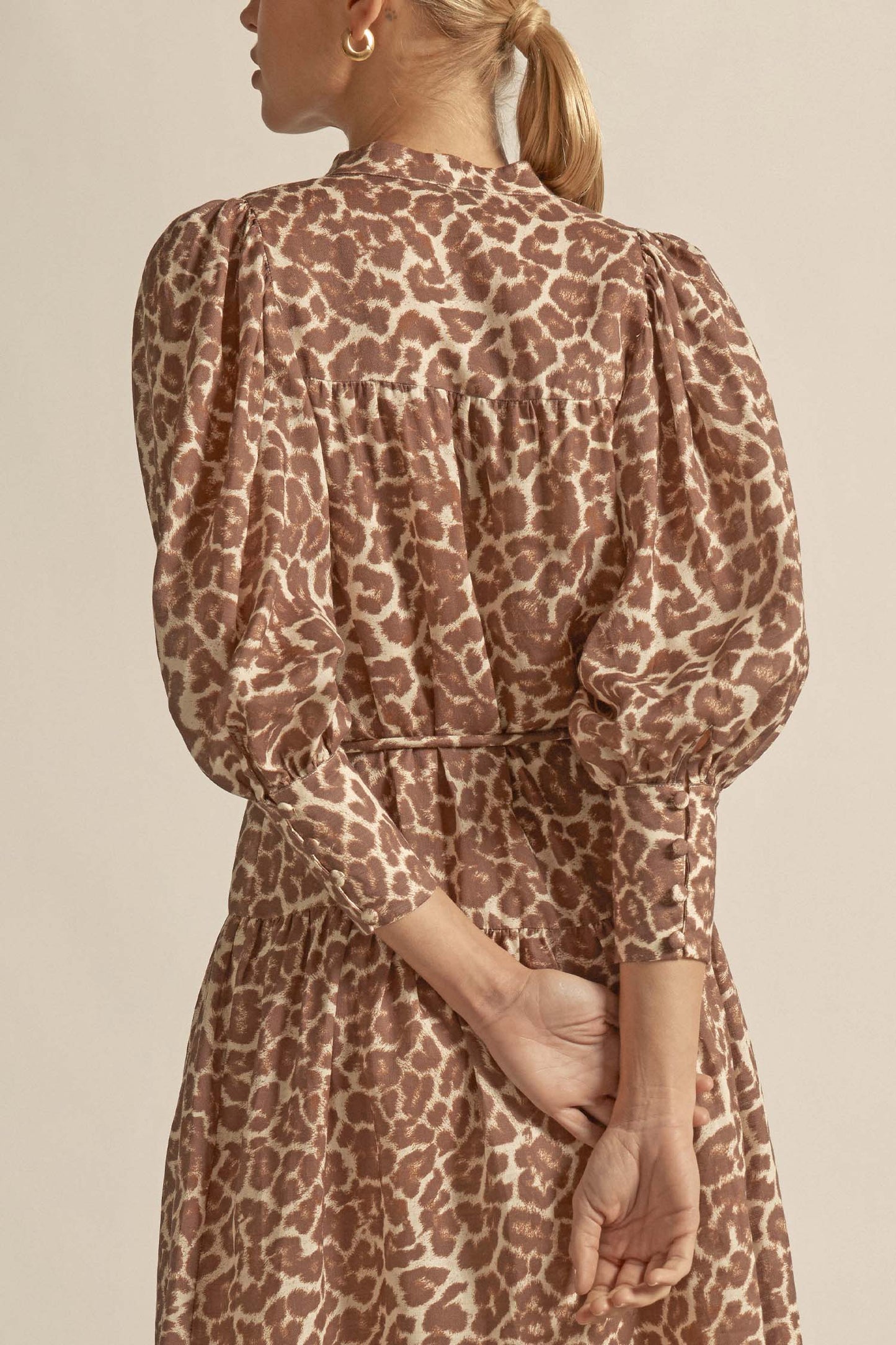 DRESS VESPER - OCELOT