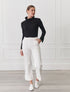 PANT WANDA DENIM - WHITE