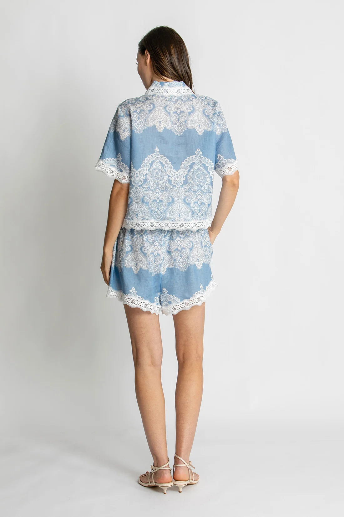 SHORTS ISLA LACE TRIM