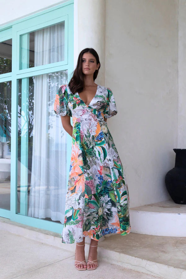 DRESS LORETTA MAXI - TROPICANA