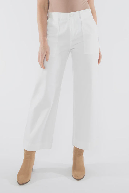 JEAN PATCH POCKET - CHALK