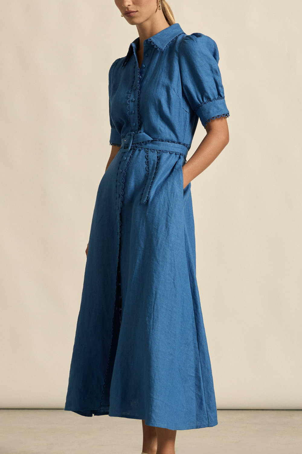 DRESS YEARN - SHORELINE