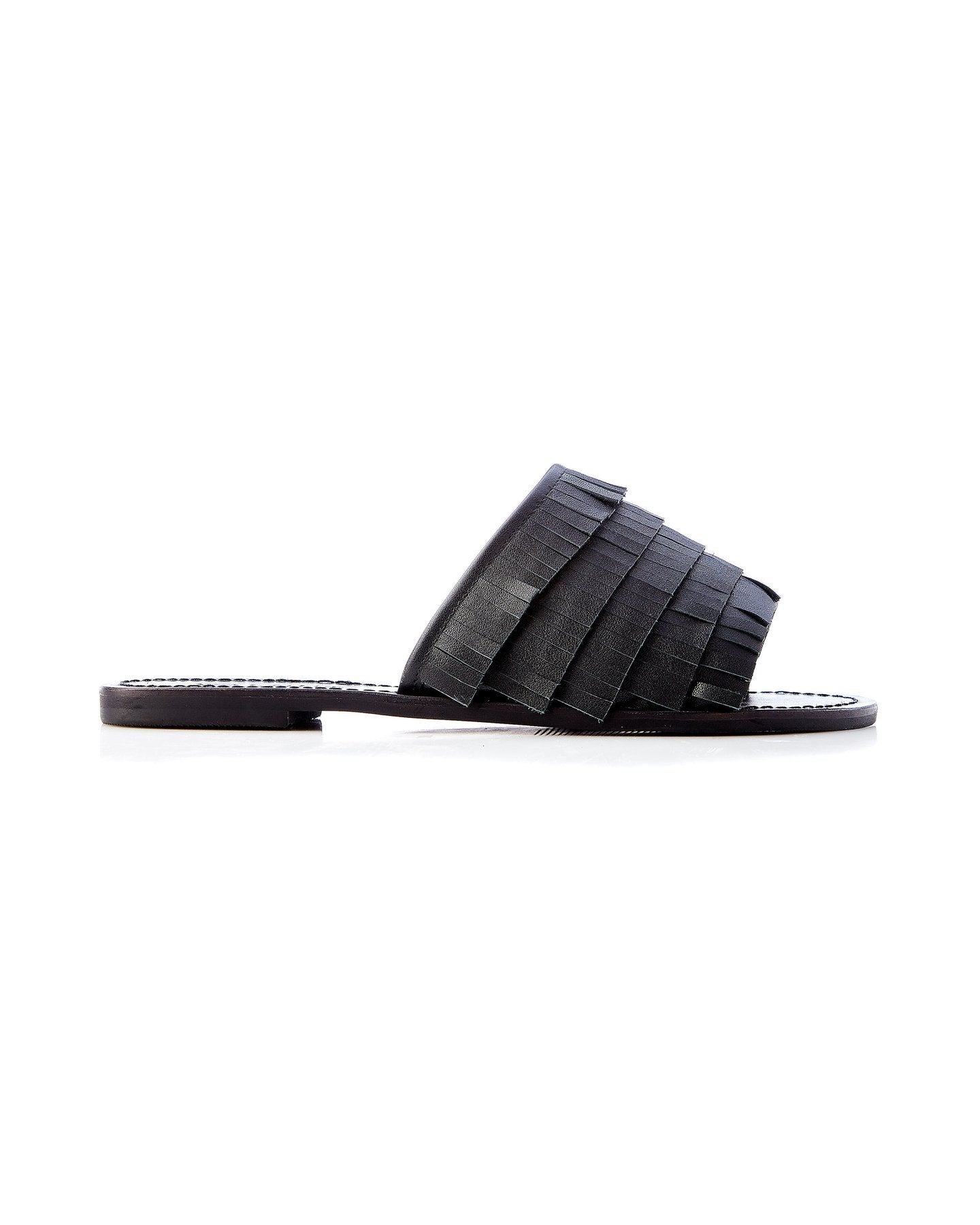 SHOES SAINT LEATHER SLIDE