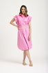DRESS RUFFLE SLEEVE