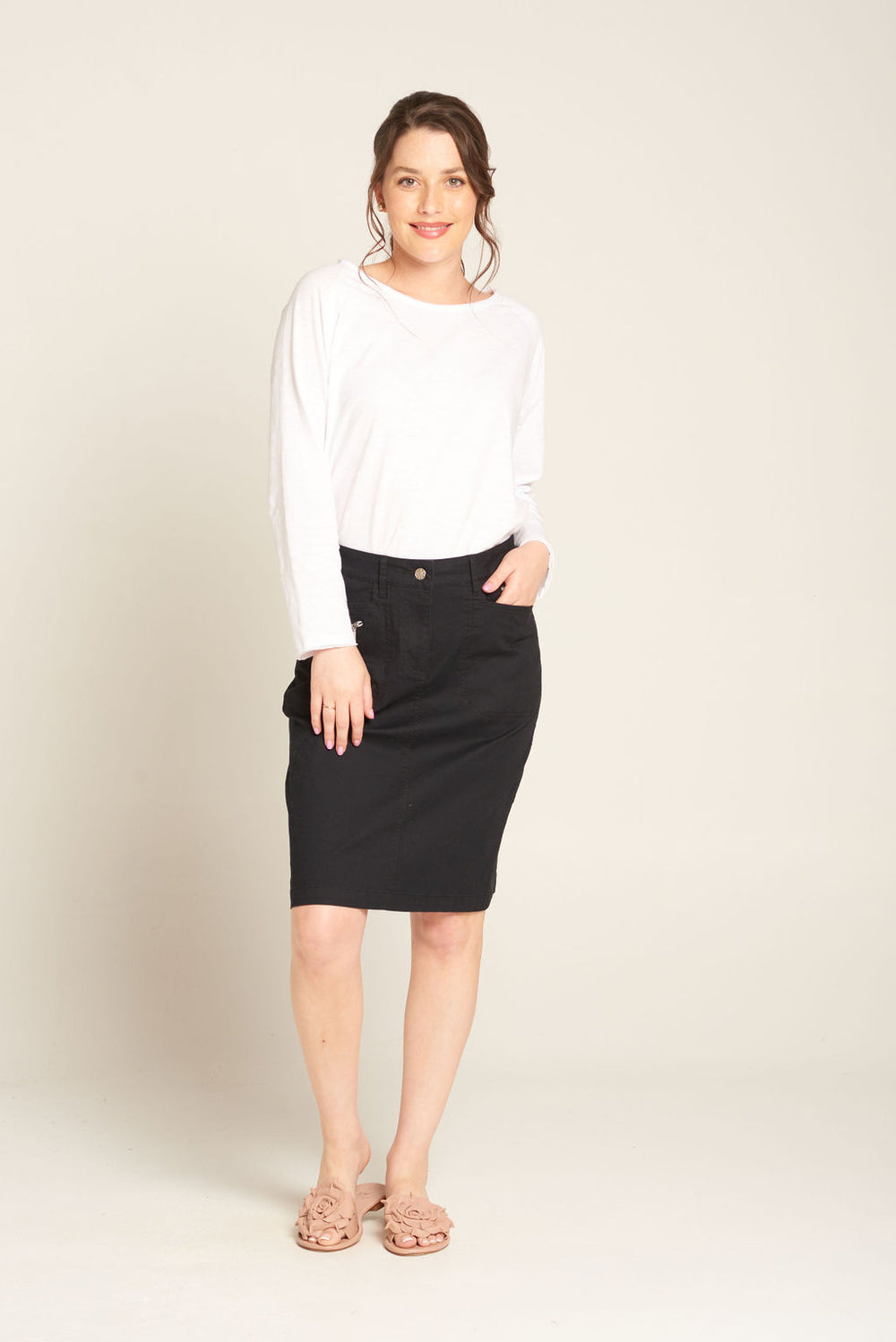 SKIRT KIERA - LAST SIZE, NAVY 18