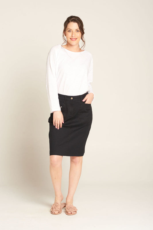 SKIRT KIERA - LAST SIZE, NAVY 18
