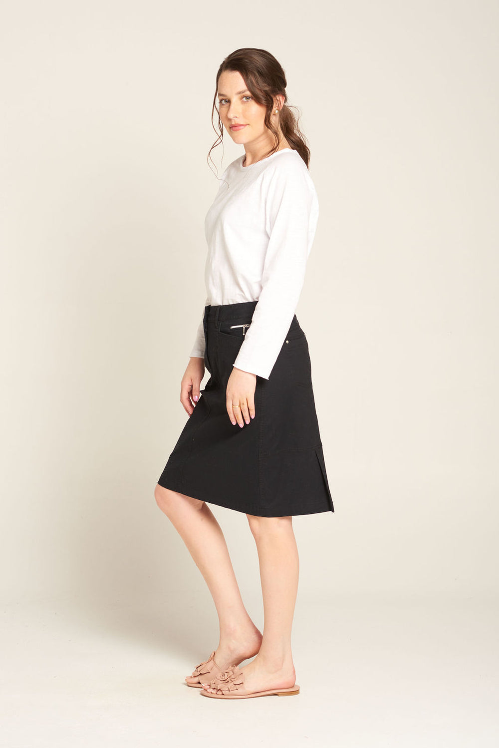 SKIRT KIERA - LAST SIZE, NAVY 18