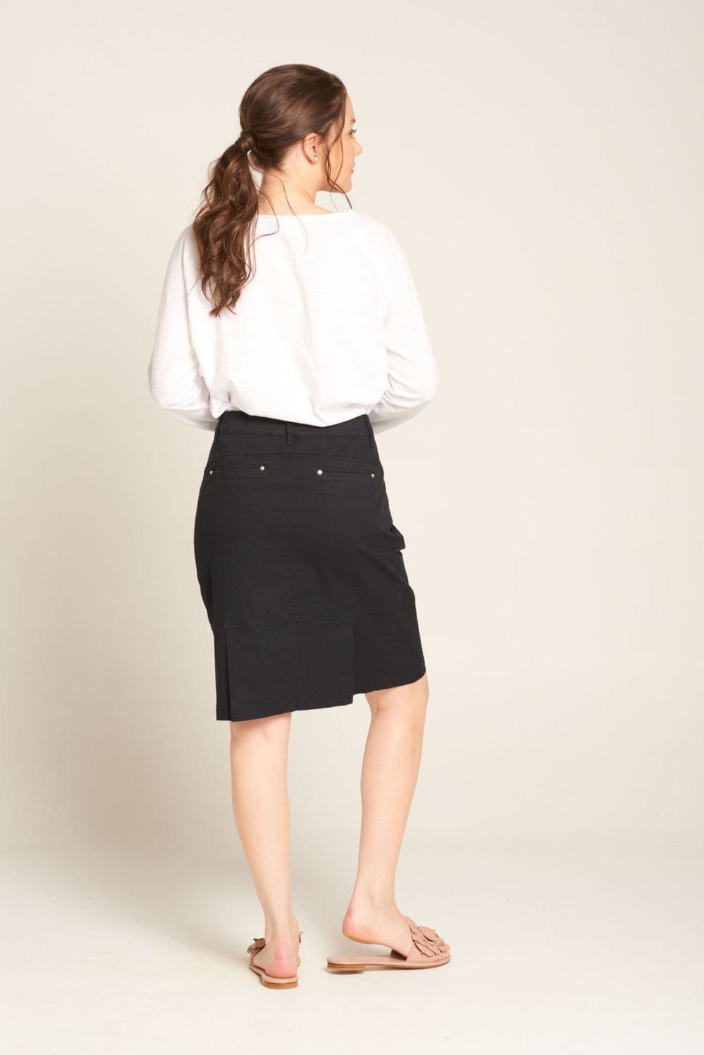 SKIRT KIERA - LAST SIZE, NAVY 18