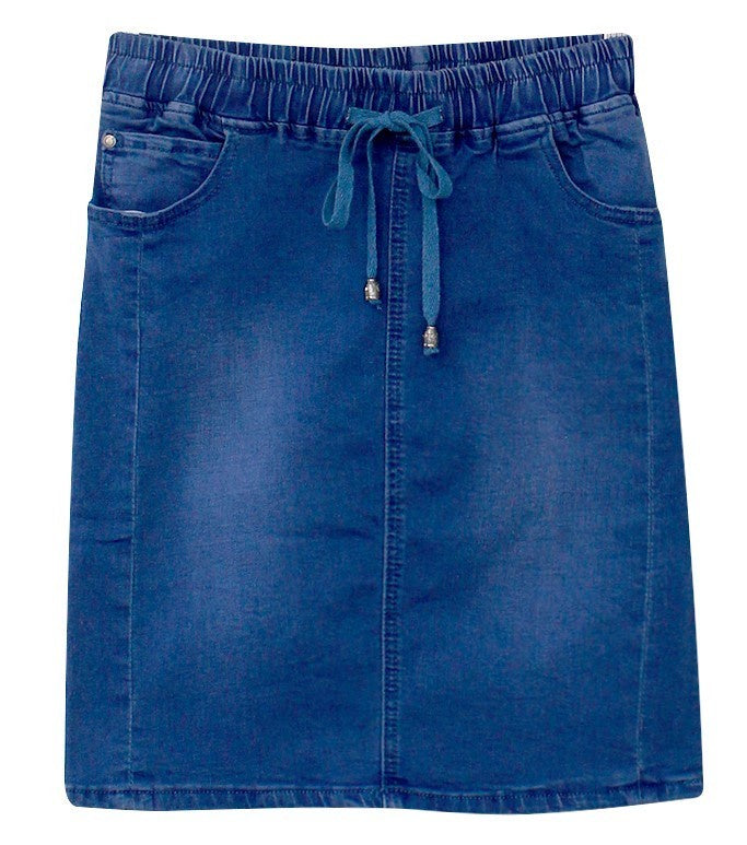 SKIRT DRAWSTRING KNEE
