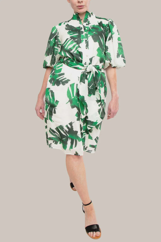 DRESS MONO LEAF SHIRT