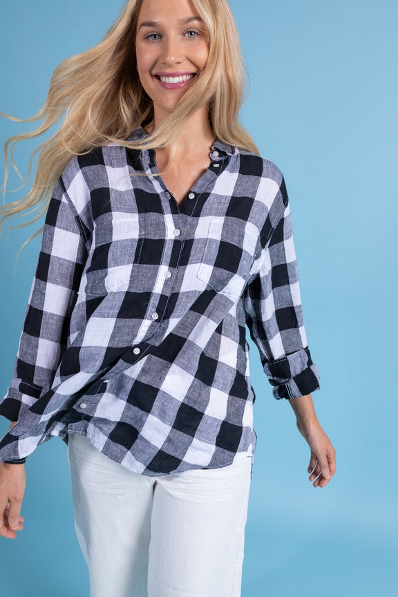 SHIRT LINEN BOYFRIEND