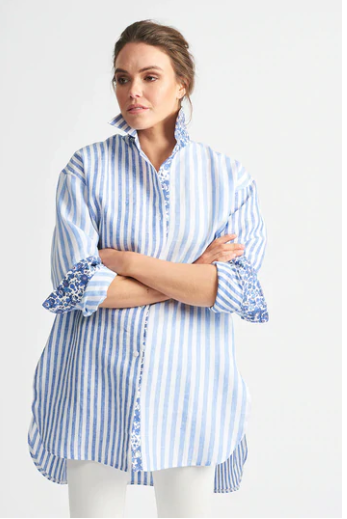 SHIRT THE BOYFRIEND LINEN
