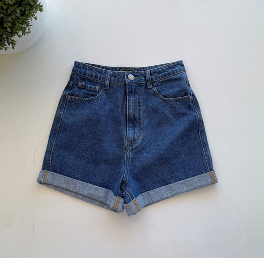 SHORTS CUFF HIGH RISE