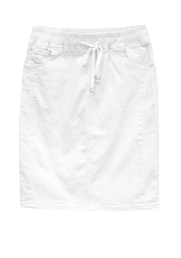 SKIRT DRAWSTRING KNEE