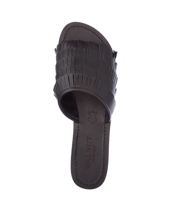 SHOES SAINT LEATHER SLIDE